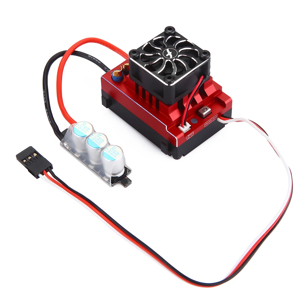 

160A RC Car Sensor Sensorless Brushless Motor Electric Speed Controller ESC