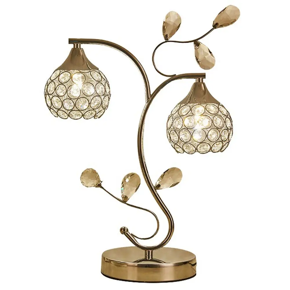 crystal bedside table lamps