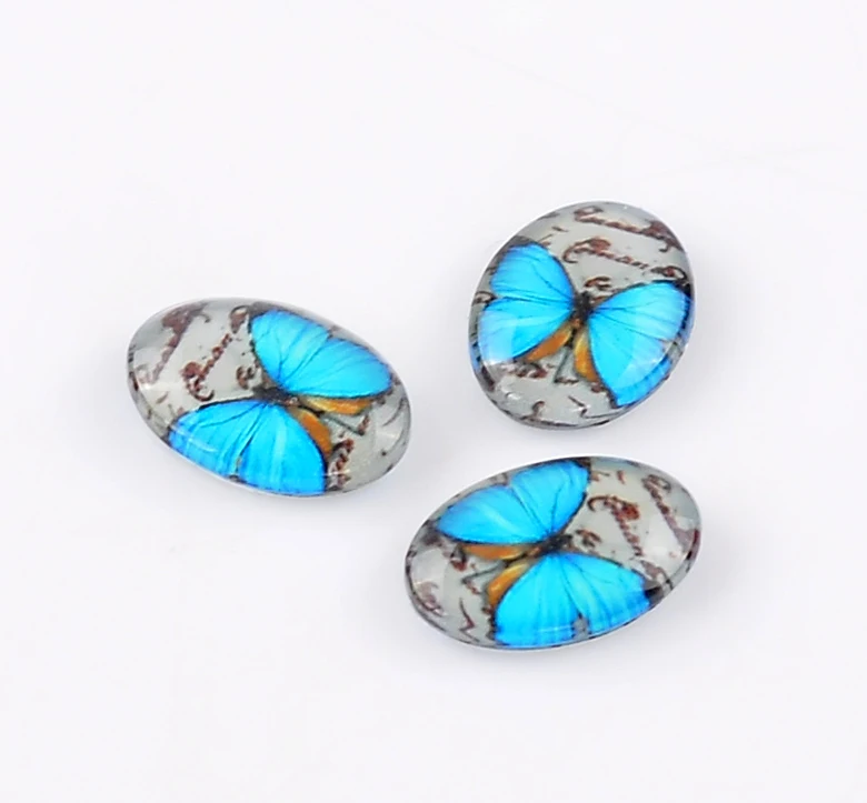 DoreenBeads стеклянное купольное уплотнение кабошоны фурнитура для украшений