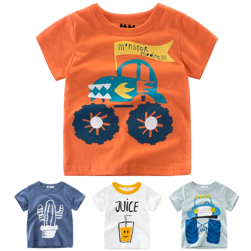 

boys tshirts kids t shirt tops summer 2019 fashion bendy girls tshirt baby t shirts boy girl t-shirt children top kid clothes