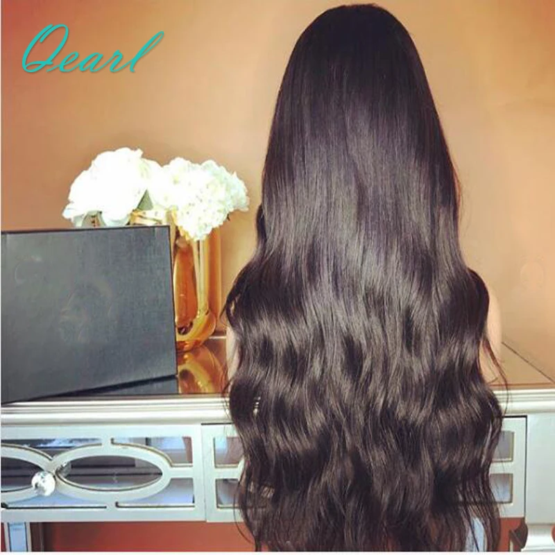 middle parting body wave lace front wig (4)