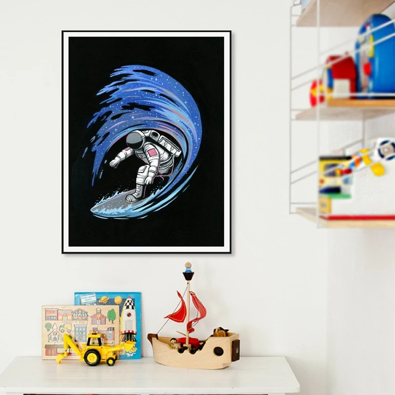 Spaceman poster wall art print