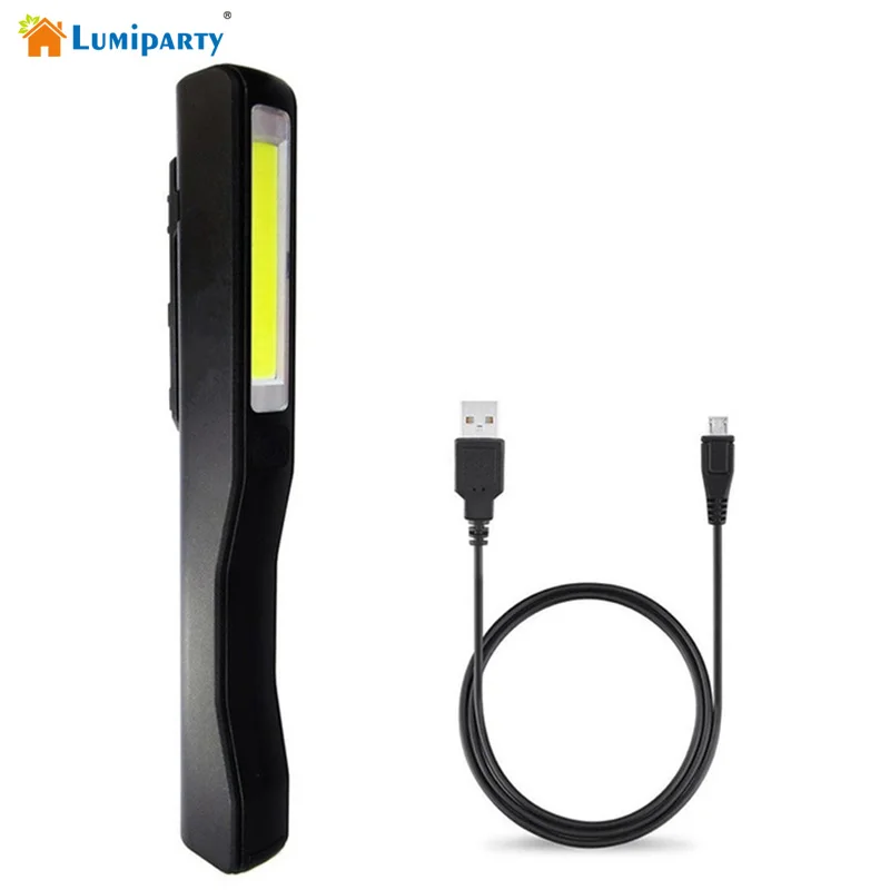 Фонарик Lumiparty Utral яркий COB светодиодный фонарик с usb зарядкой портативный фонарь