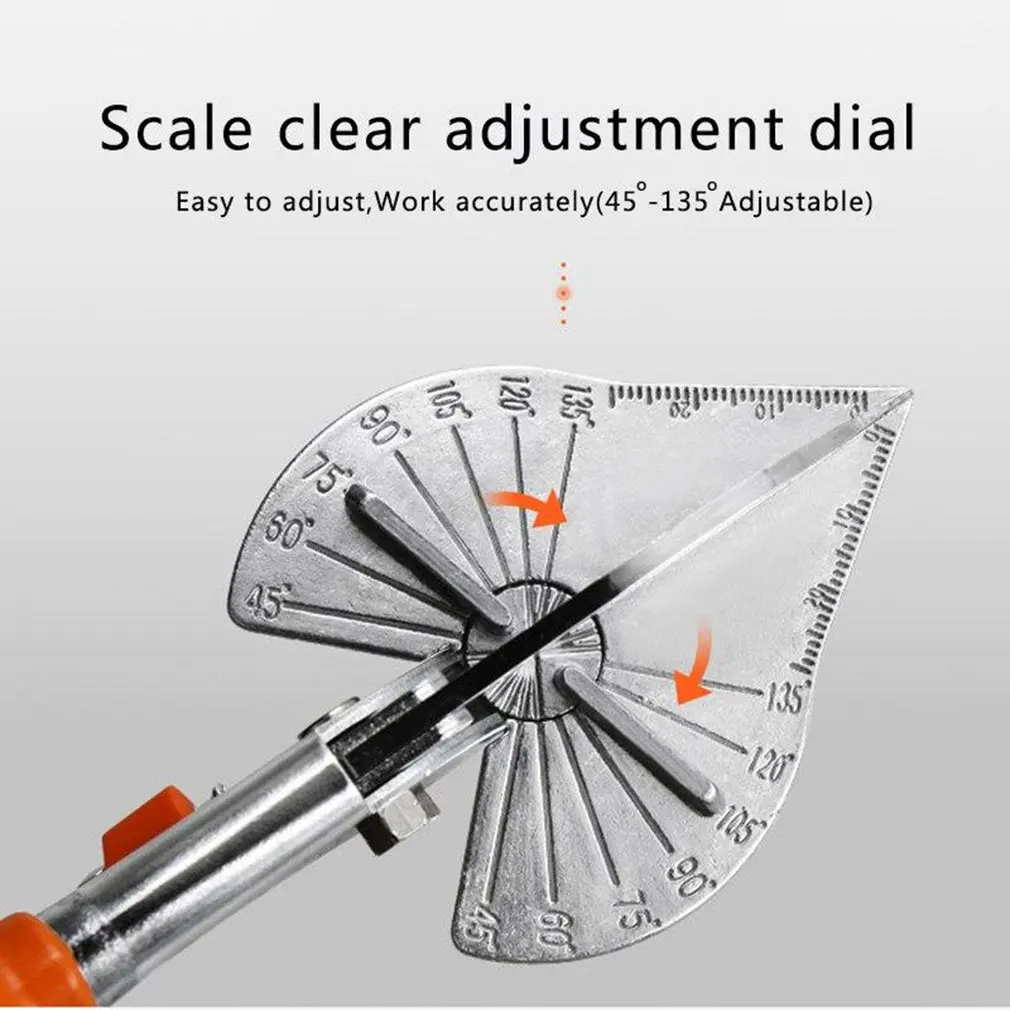 Регулируемые Угловые ножницы многофункциональные трубы пластиковые Handyman легко ножницы мульти-угол наковальни окна
