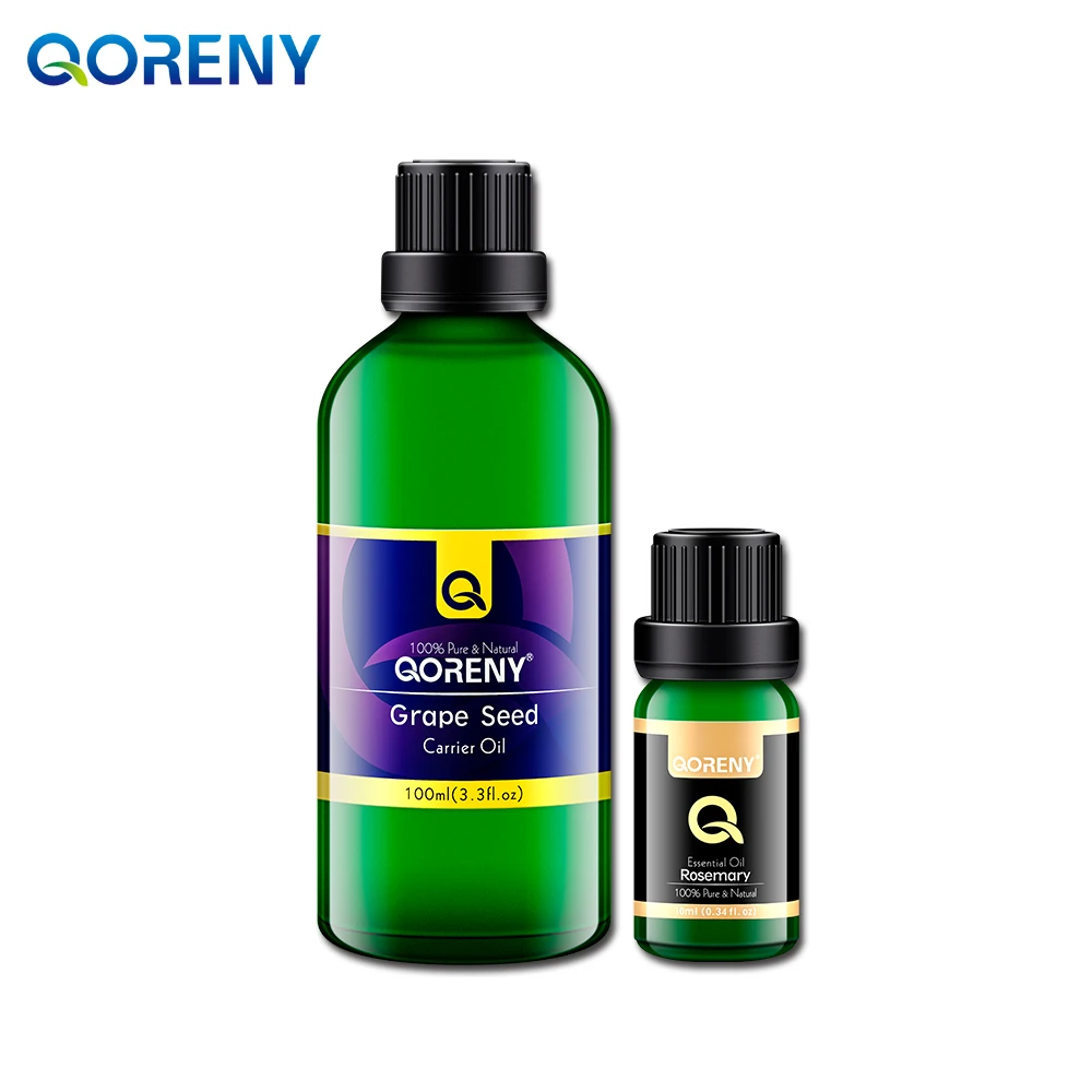 

Rosemary essential oil 10ML + grape seed oil 100ML