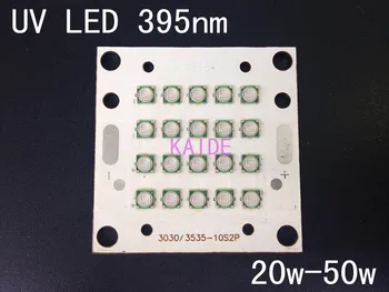 

UV LED 395nm 20w30w40w purple light 3535 lamp beads 32-38v 600-1200ma Apply nail curing sterilization money detect