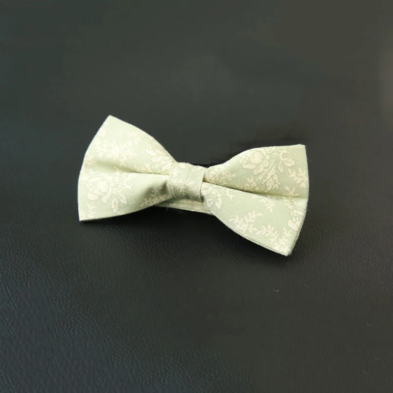 Mantieqingway хлопок Bowties для мужчин с цветочным принтом лук Галстуки Для Свадьба Gravatas