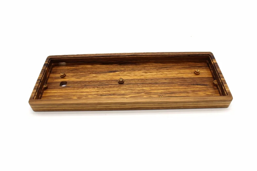 GH60 Solid Wooden Case Wrist Rest PCB Plate Hand Wire For ...