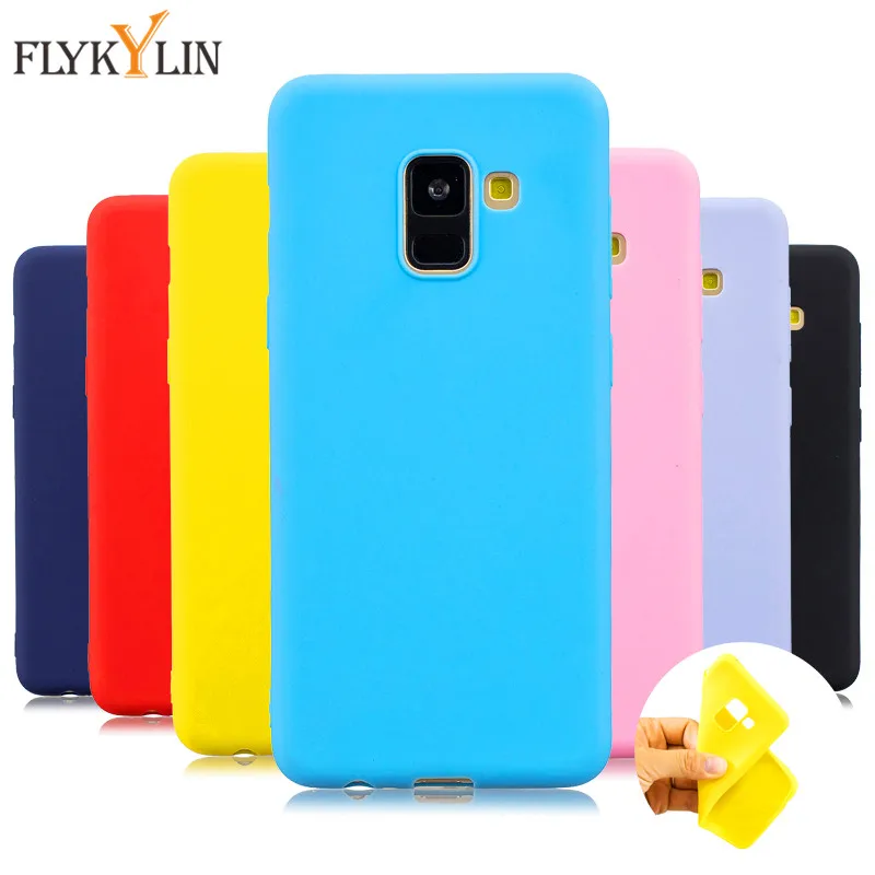 

Candy Color Soft TPU Case For Samsung Galaxy A8 2018 A5 2017 Case For Fundas Samsung Galaxy A3 2017 Skin Cover Phone Case Fundas