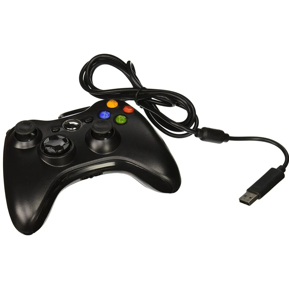 USB проводной джойстик геймпад для Xbox Slim 360 игровой контроллер для microsoft для PC Gamer Android Smart tv Box джойстик игровой коврик
