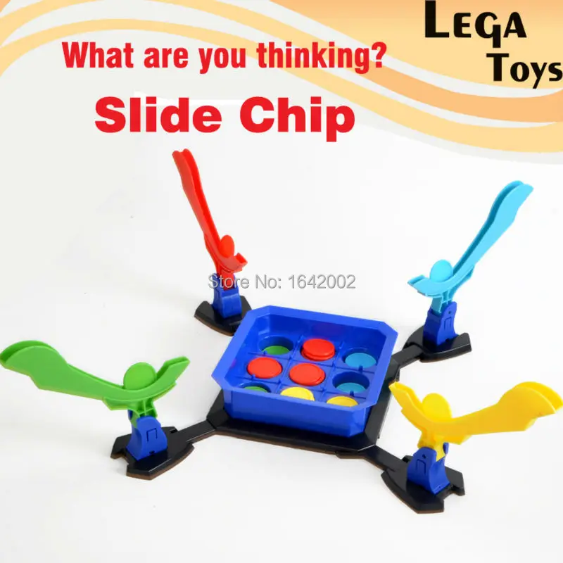 

Fun Slide Chip Shooting Board Games ,What are you thinkingNovelty Gag Toys Family Game Dinner Party for Children and Adults
