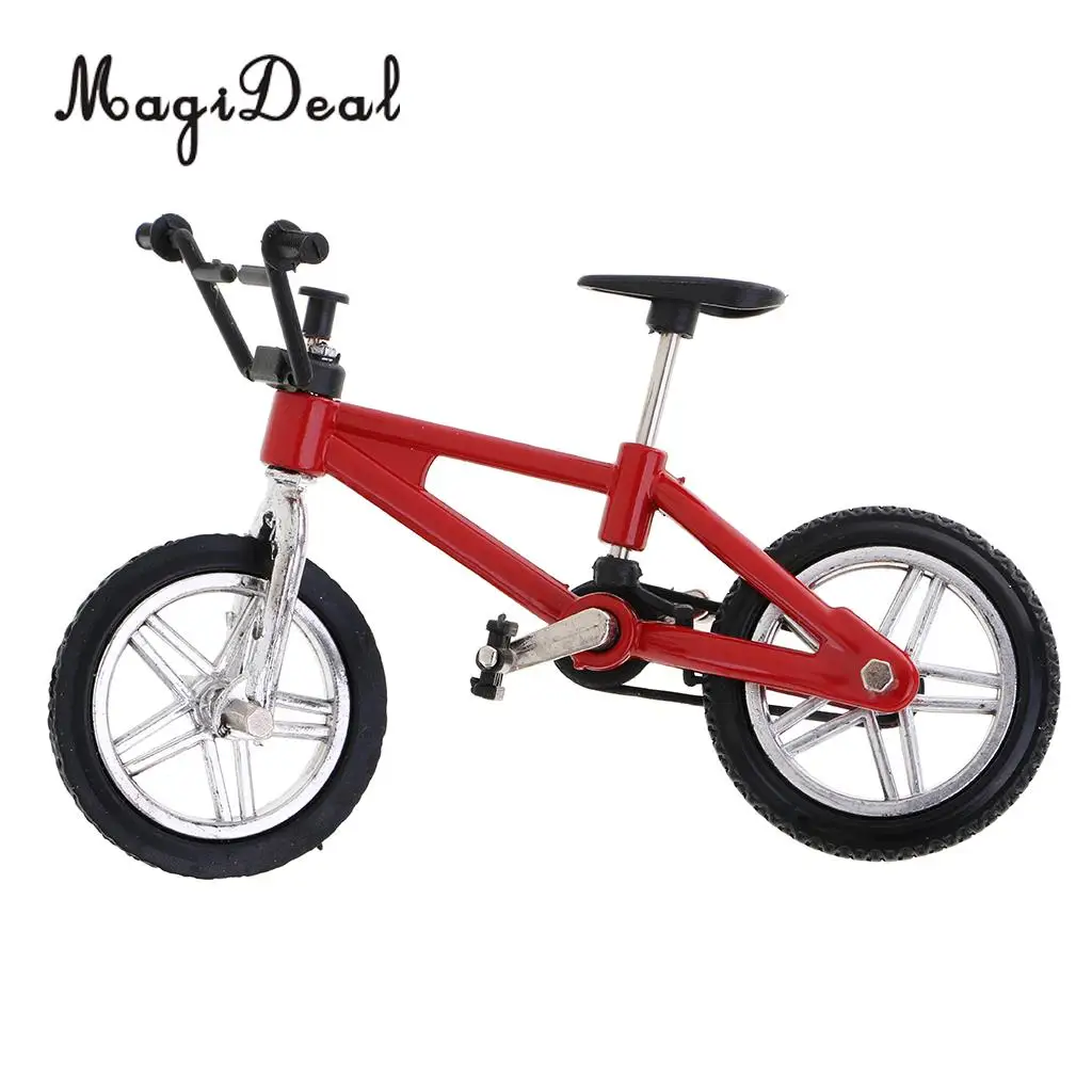 Finger Mountain Bike Bicycle Miniature Metal Toys for Boy Collectible Gift