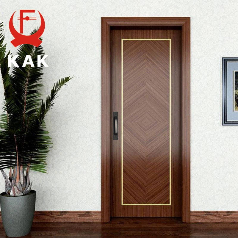 KAK Aluminium Alloy Black Door Handles Balcony Bedroom Kitchen Door Pulls Silver White Furniture Handle Hardware