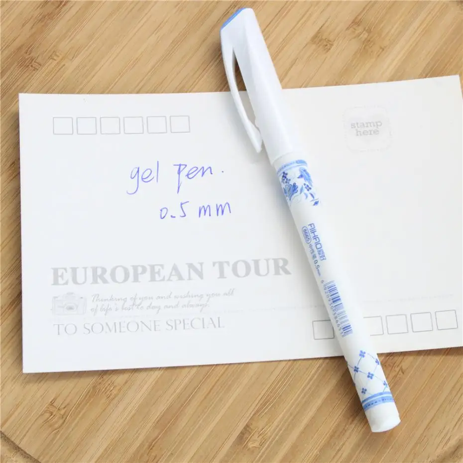 2 шт. винтажная ретро ручка в китайском цветочном стиле фарфоровые с орхидеями