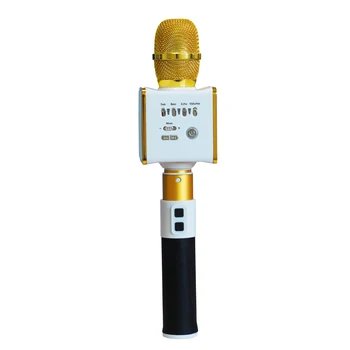 

Professional Blue tooth Karaoke Microphone and Voice Mixer with Smartphone Holder Great for Kids and Parties