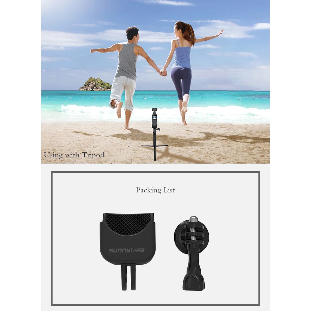 Адаптер OSMO Pocket 1/4 плата расширения модуля для DJI tripose монопод крепление держатель