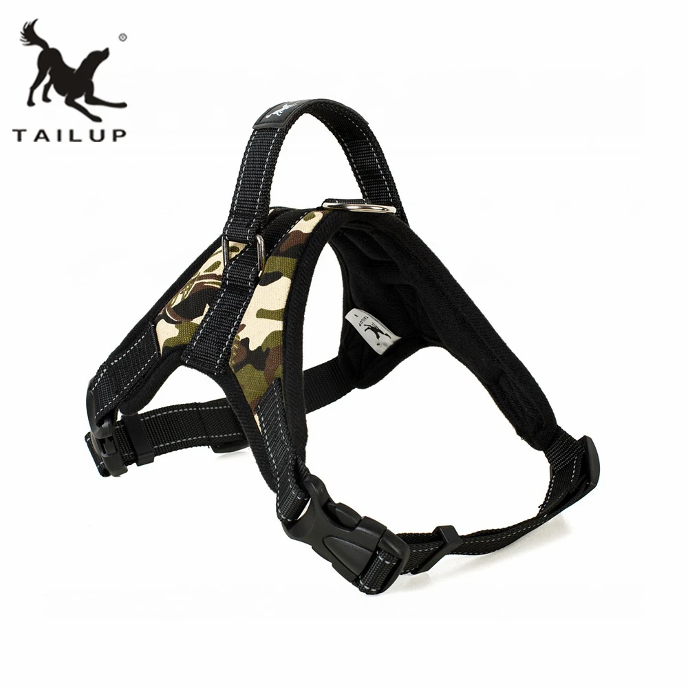 

ERPPET Pet Accessories Large Dog Harness Reflective Led Collar Dog Vest Adjustable Puppy Chest Straps Plus Size S-XXL 14 Style
