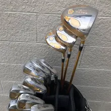 Новые мужские Гольф клуб S-05 Гольф полный комплект клюшек Драйвер+ 3/5 fairway wood++ утюги+ клюшки графитовая клюшка для гольфа крышка