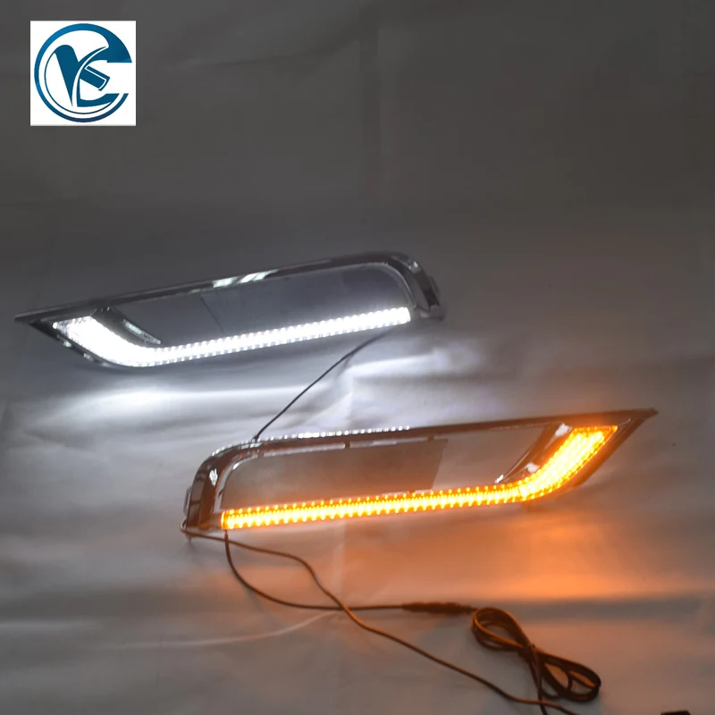 For Honda CRV CR V 2015 2016 12V LED DRL Daytime Running Lights