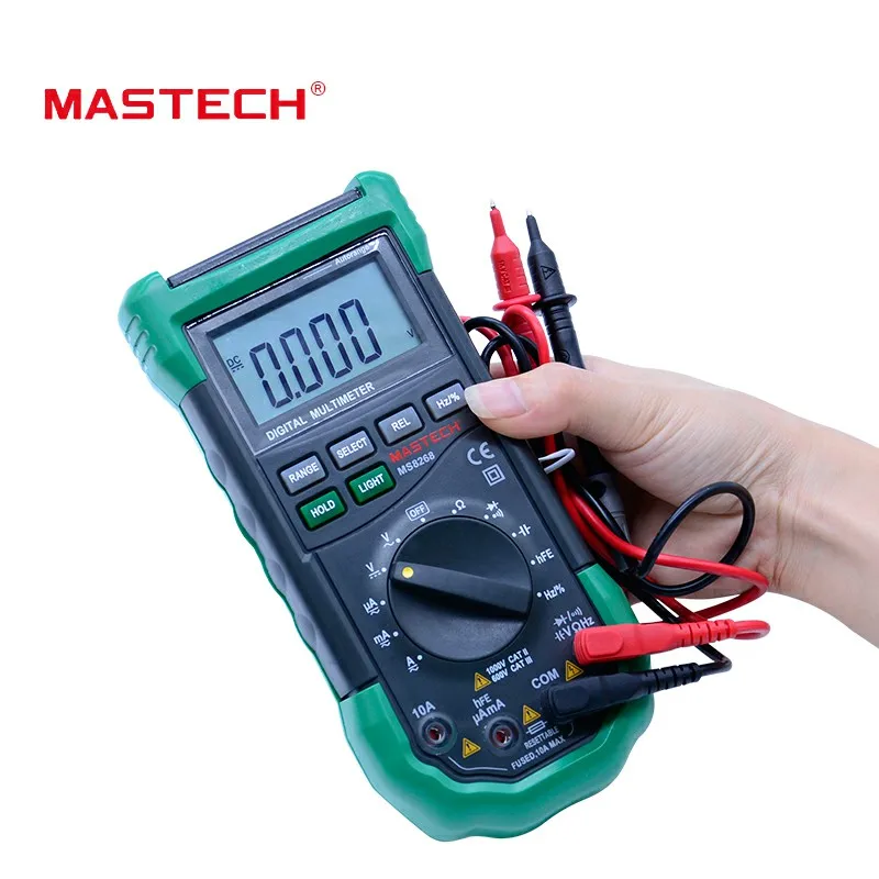 Цифровой Мультиметр MASTECH MS8268 с автоматической защитой диапазона амперметр