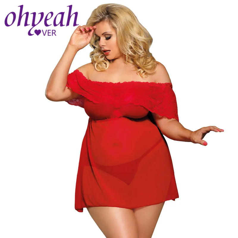 Сексуальное Красное Нижнее белье Ohyeahlover Lenceria с открытыми плечами женское