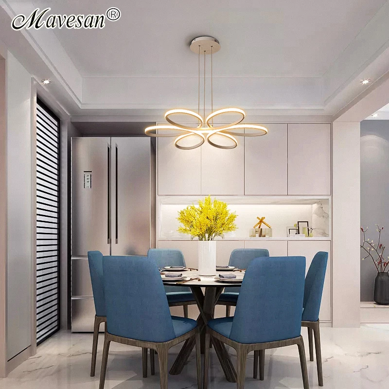  Living room ceiling lamp led dimmable for bedroom aluminum body indoor lighting fixture plafonnier  - 32880807337