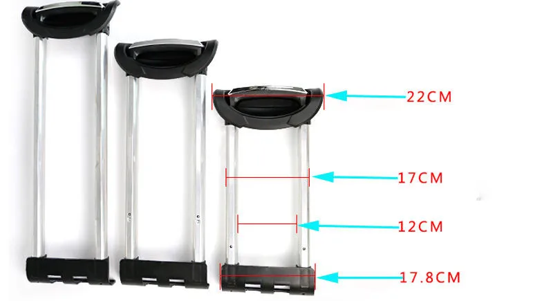 Чемодан Телескопическая Ручка запасная деталь выдвижная ручка G002