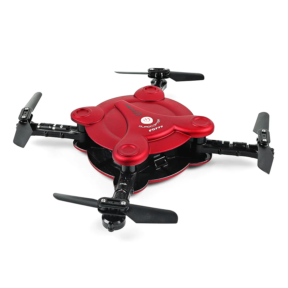

FQ777 FQ17W Foldable Mini RC Pocket Drone RTF WiFi FPV 0.3MP Camera / G-sensor Mode / Air Press Altitude Hold