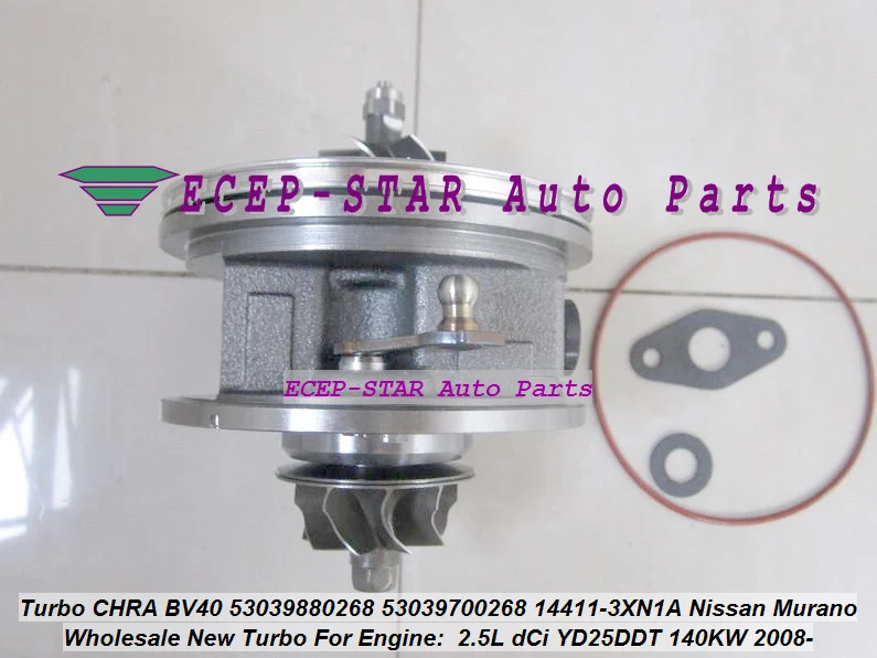 GL-Turbo CHRA BV40 53039880268 53039880339 53039880231 14411-3XN1A For Nissan Murano 2.5L dCi YD25DDT 140KW (2)