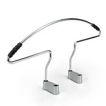 42×25 cm Pilar de Acero Inoxidable + Goma Antideslizante en el Reposacabezas Del Asiento Percha Traje Holder Car Styling Funcional almacenamiento de Accesorios