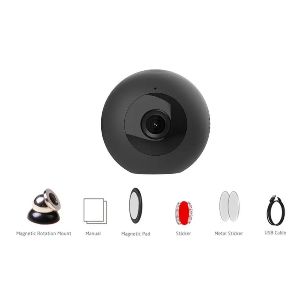 Wearable Mini Camera C8 WIFI HD 720p Video Camcorder Home DVR Portable