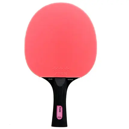 13 готовтовары продукции настольный теннис мяч ракетки STIGA разнообразие цветов - Цвет: pink(short handle)