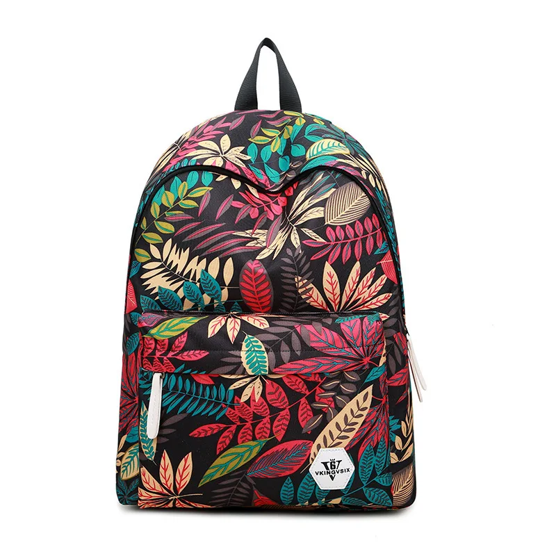 2017 High Quality Women Printing Backpacks Backpack For Women Rucksack Fashion Canvas Bags Retro Casual School