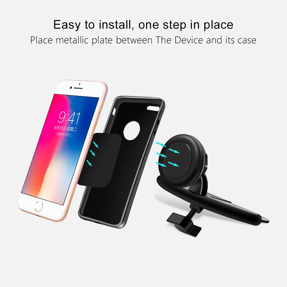 Auto Mount CD Slot Auto Telefon Halter für ipad iphone 8 X Samaung Anmerkung 8 Universal Tablet Das