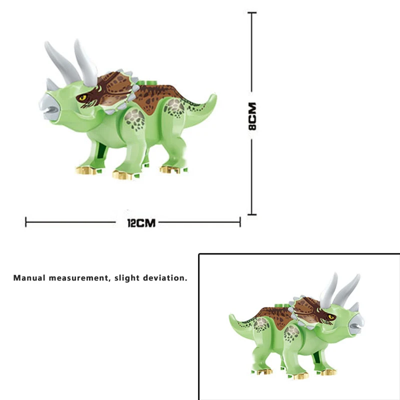 Building block dinosaur toy_4