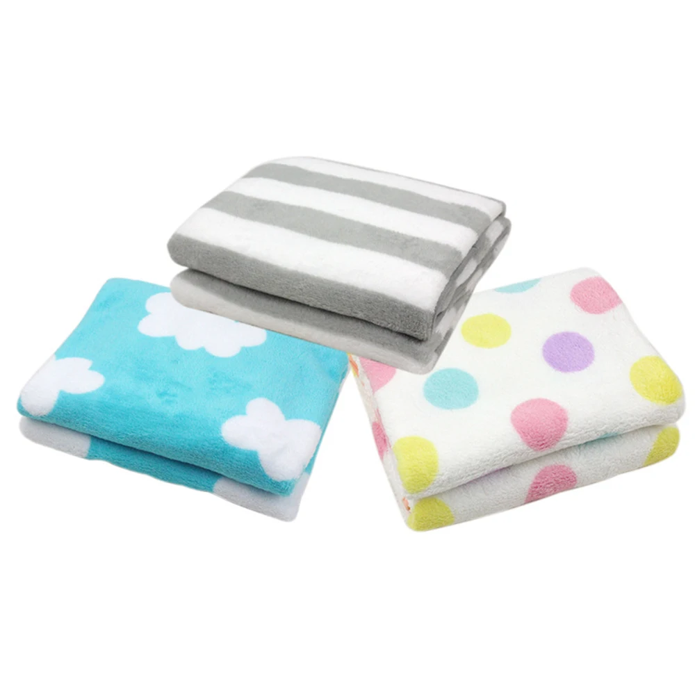 

2019 NEW Sky single layer color blanket baby short plush multipurpose blanket child air conditioning portable blanket