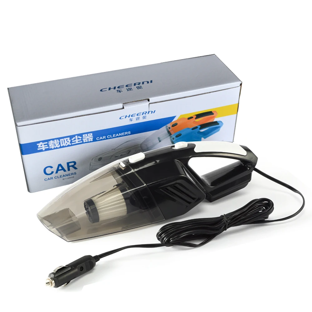 Автомобильный пылесос Hippcron 12V 120W 5M ручной мини для влажной и сухой двойного