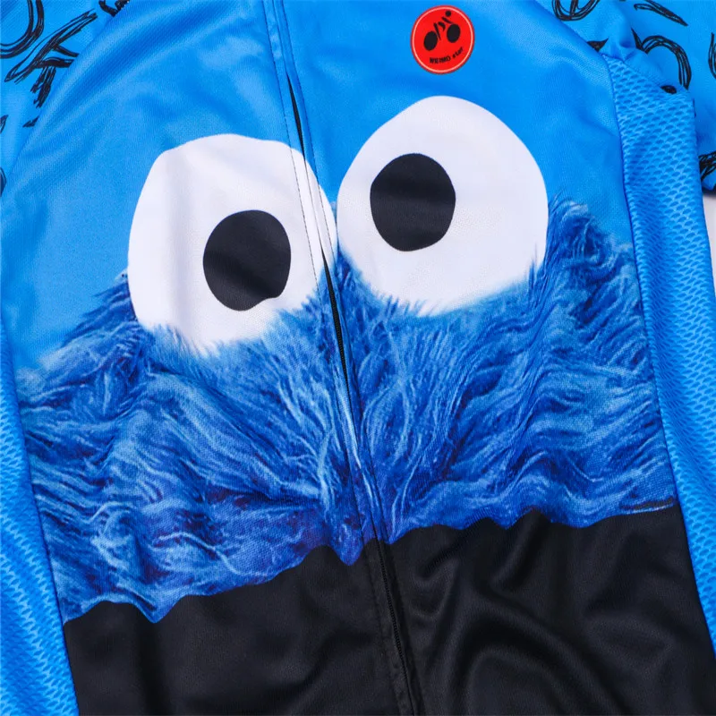 Weimostar Cookie Vélo Для мужчин лето MTB велосипеда Джерси Горные велосипедов рубашка быстросохнущая Велосипедная форма Майо Ciclismo