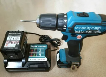 

For Makita DC10WD12.6V lithium battery charger, can charge BL106, BL02, BL104 lithium Battery Replace Makita DC10WD