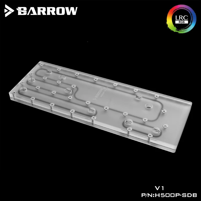 Barrow H500P SDB V1 доски Waterway для CoolerMaster чехол Intel CPU Water Block & Single GPU