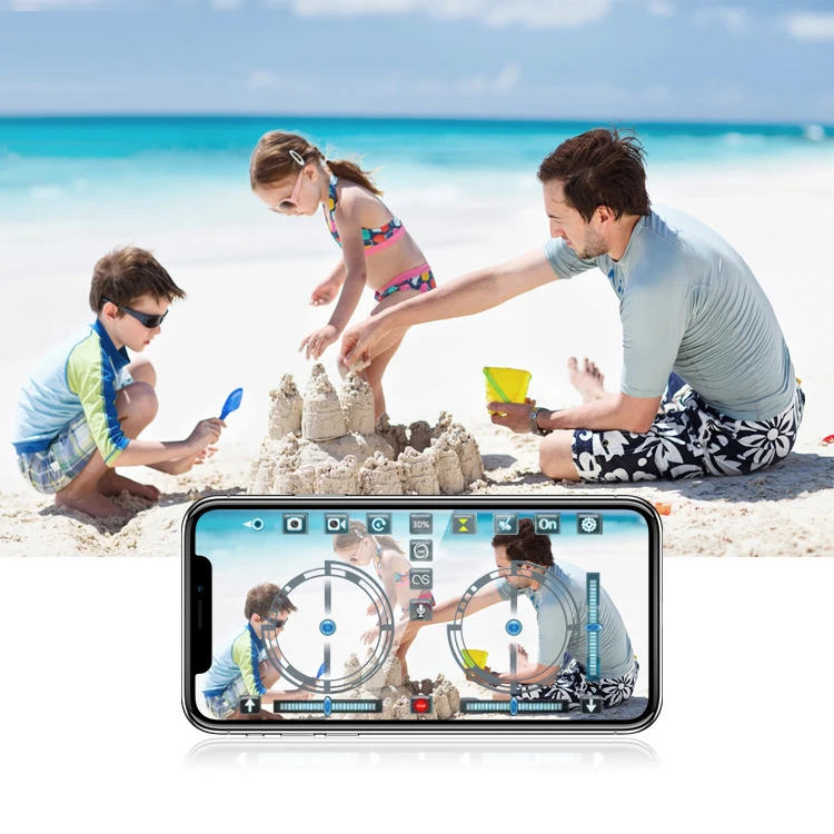 Складной карманный Дрон для селфи 2 4 ГГц 6 осевой гироскоп Wifi FPV 2.0MP камера g сенсор
