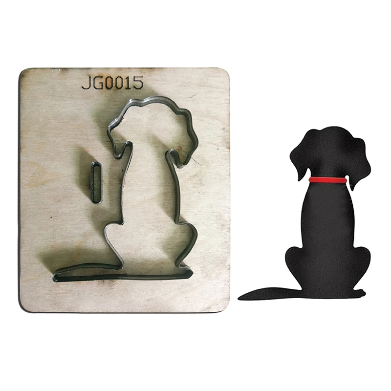 

Crafts Wooden Mould Dog Frame Cutting Dies Creative Embossing Die Cuts for Making Scrapbooking DIY Paper Photo Cards