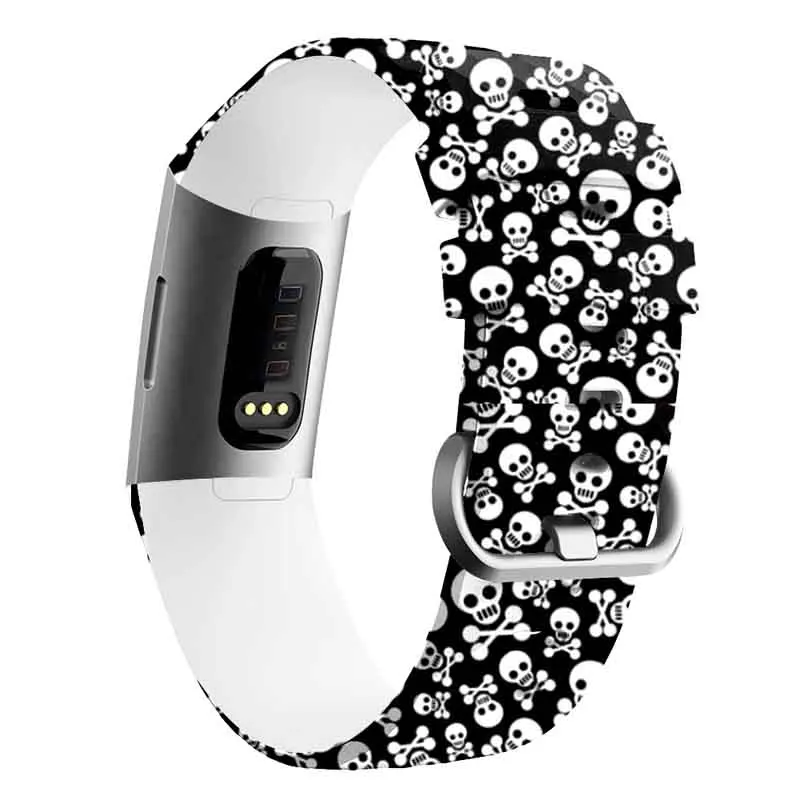 B Цветной фитнес-браслет на запястье для Fitbit Charge 3 Band смарт-спортивные часы ремешок на запястье аксессуары для Fit bit браслет - Цвет: B