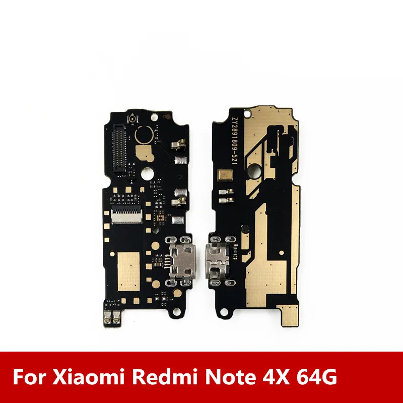 

New USB Charging Dock Port + Microphone For Xiaomi Redmi Note 4X 64G General Charging Modul Data Interface Free Shipping