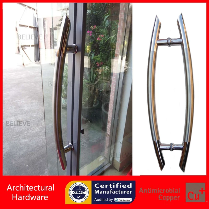 Buy Arch Style Entrance Pull Handle Elegant Design Modern Stainless Steel