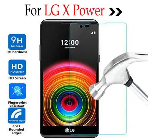 20 шт./лот для стекла X Power закаленное стекло LG Защита экрана K220 K220DS HD защитная