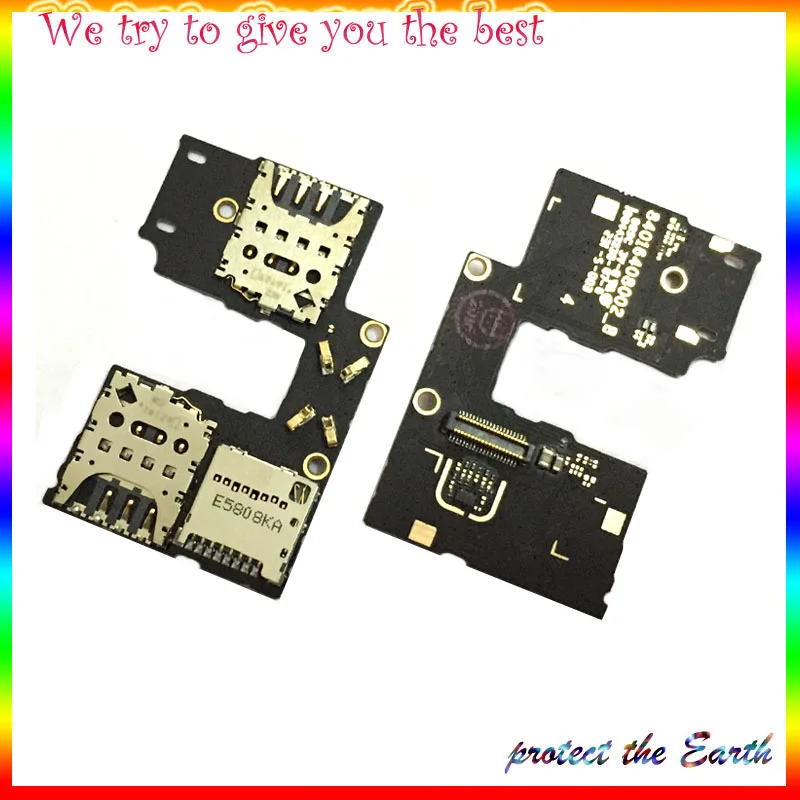

Dual / Single SD Memory SIM Card Reader Holder Flex Cable Replacement Repair Parts For Motorola Moto G3 3rd XT1540 XT1541