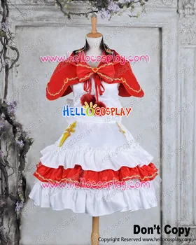 

Japanese Anime Outfit Vocaloid 2 Cosplay Miku Bad End Night Costume Outfit H008