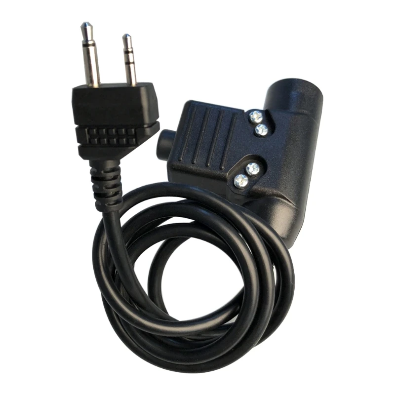 U94 Headset Cable Military Plug Adapter PTT for Midland Alan G6 G7 Two-way Radio U94 Headset Cable Military Plug Adapter PTT for Midland Alan G6 G7 Two-way Radio