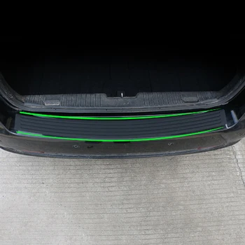 

Foal Burning Rubber Rear Guard Bumper Protector Trim Cover Accessories Sticker For Chevrolet Cruze Trax Captiva Aveo Malibu